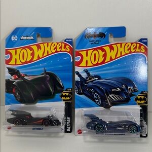 Hot Wheels Batman Batmobile Lot – 2/250 & 145/250 – NIP Collectibles